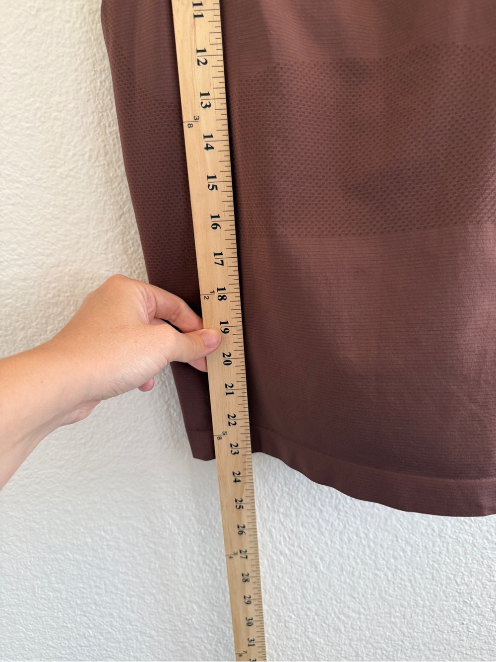 Brown Racerback Workout Tank Top - Picture 9 of 10